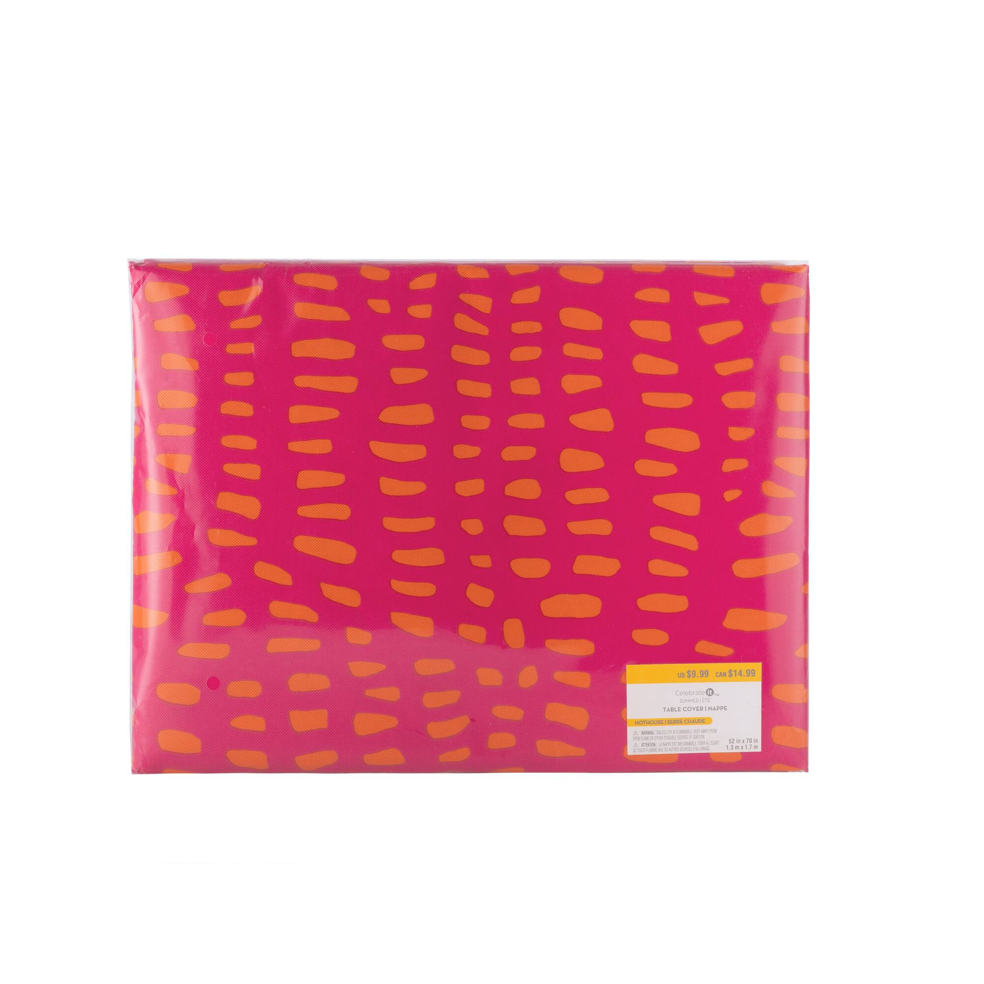 52" x 70" Hothouse Leopard Table Cloth by Celebrate It™